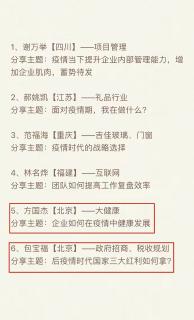 “ 疫情突围，共谋发展 ” 富联娱乐创新商学研习社举办线上分享会