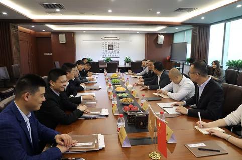 明光市市委书记被富联娱乐企业文化深深感动 | 深入沟通合作空间广阔